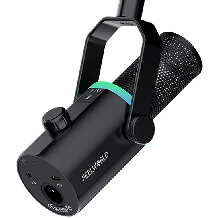 Micrófono Dinámico FeelWorld PM1-XS XLR/USB 3