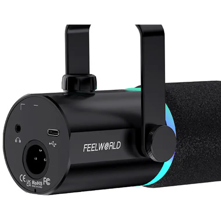 Micrófono Dinámico FeelWorld PM1-XS XLR/USB 4