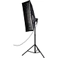 Grilla Nanlite para Softbox Asimétrico Stripbank - 110x45cm - Miniatura 3