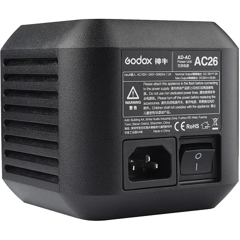 Adaptador de Corriente AC Godox para AD600Pro