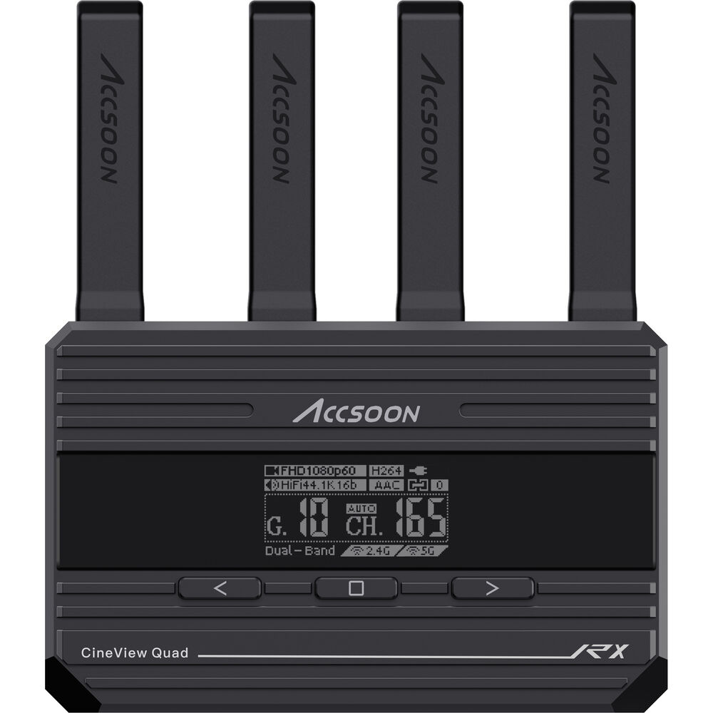 Sistema de Transmisión de Video Accsoon CineView Quad Multi Spectrum 2