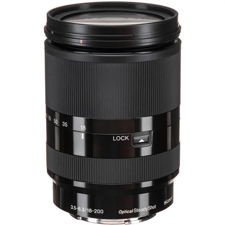 Lente Sony E 18-200mm f/3.5-6.3 OSS LE 1