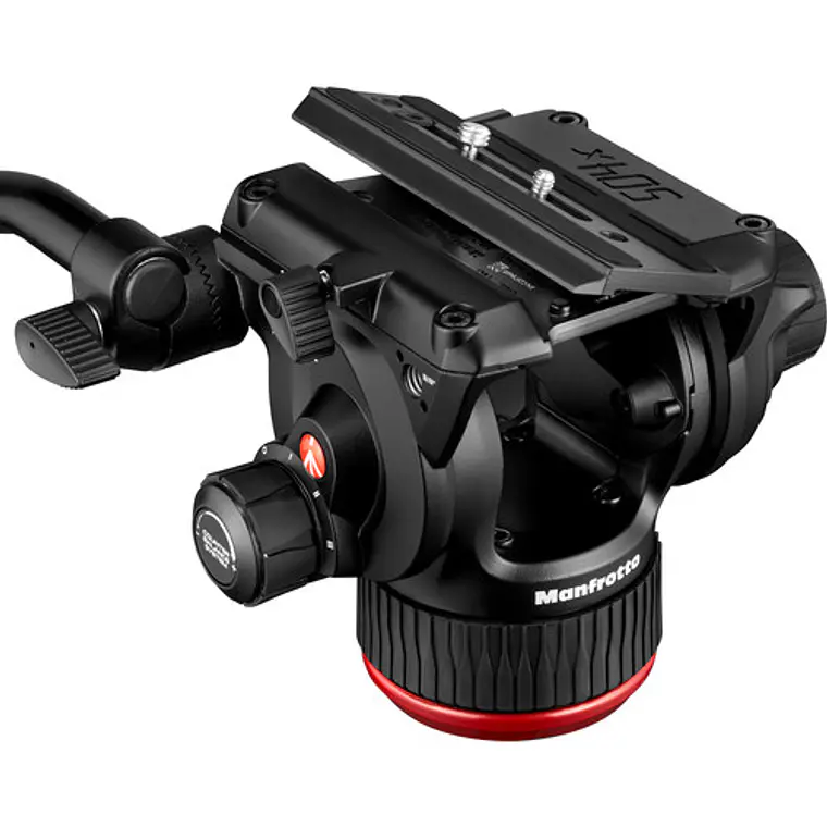 Soporte de cámara Manfrotto 504X & Alu Fast Twin Tripod 9