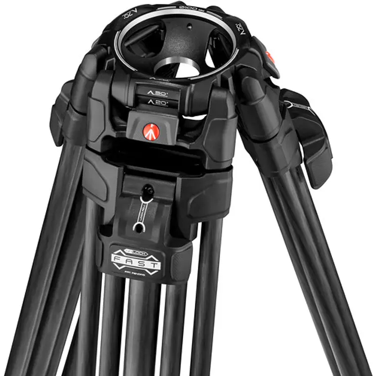 Soporte de cámara Manfrotto CF Fast Twin Leg MS tripod 7