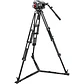 Trípode Manfrotto Pro Ground-Twin Kit 509HD con Cabezal de Video 545GB - Miniatura 1