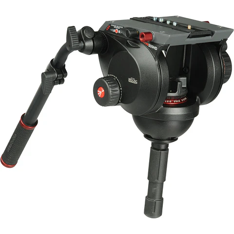 Trípode Manfrotto Pro Ground-Twin Kit 509HD con Cabezal de Video 545GB