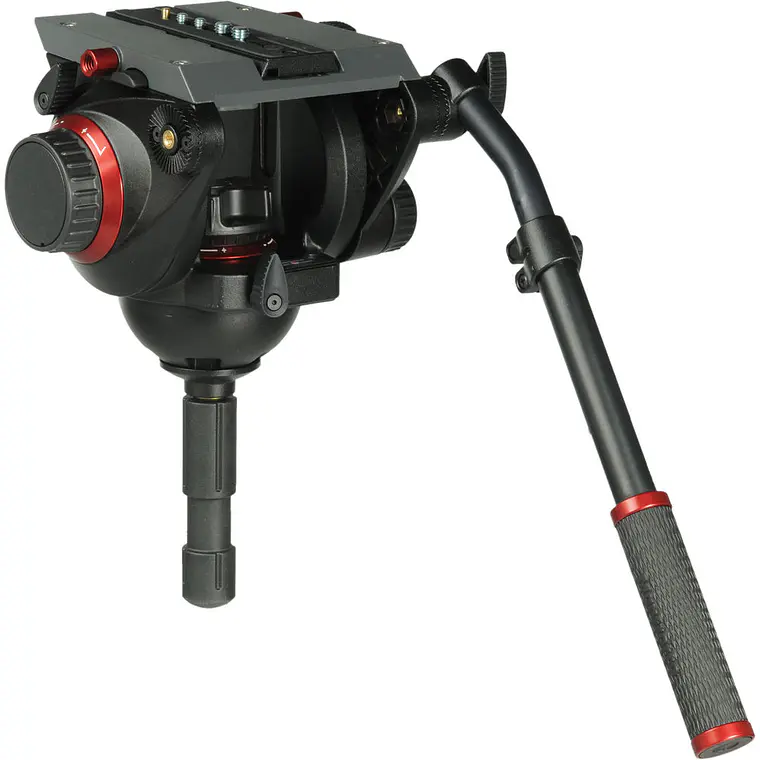 Trípode Manfrotto Pro Ground-Twin Kit 509HD con Cabezal de Video 545GB 3