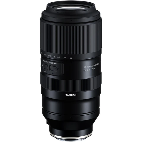 Lente Tamron 50-400 mm f/4.5-6.3 Di III VC VXD para Sony