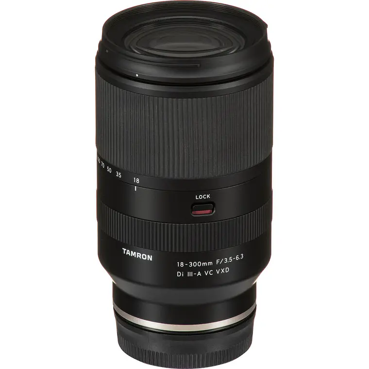 Lente Tamron 18-300 mm f/3.5-6.3 Di III VC VXD para Fujifilm X 7