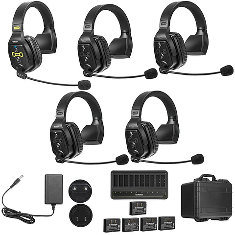 Sistema de intercomunicadores Saramonic WiTalk WT5S para 5 usuarios