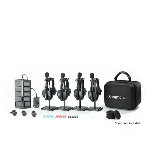 Sistema de intercomunicadores Saramonic Witalk9 WT4S para 4 usuarios