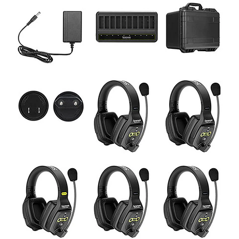 Sistema de intercomunicadores Saramonic WiTalk WT5D para 5 usuarios