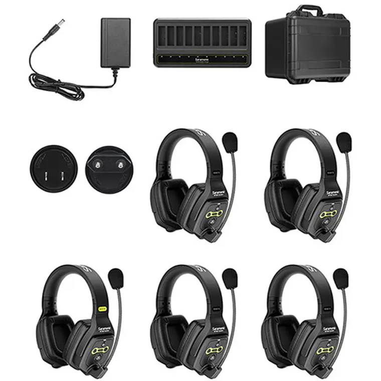 Sistema de intercomunicadores Saramonic WiTalk WT5D para 5 usuarios 1