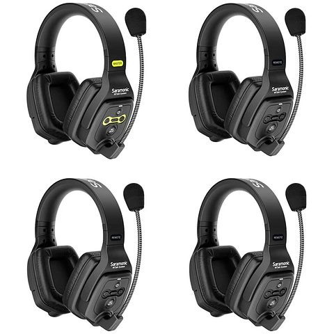 Sistema Intercom Saramonic WiTalk WT4D de 4 Usuarios