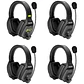 Sistema Intercom Saramonic WiTalk WT4D de 4 Usuarios - Miniatura 1
