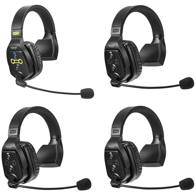 Sistema de intercomunicadores Saramonic WiTalk WT4S para 4 usuarios 2
