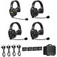 Sistema de intercomunicadores Saramonic WiTalk WT4S para 4 usuarios - Miniatura 1
