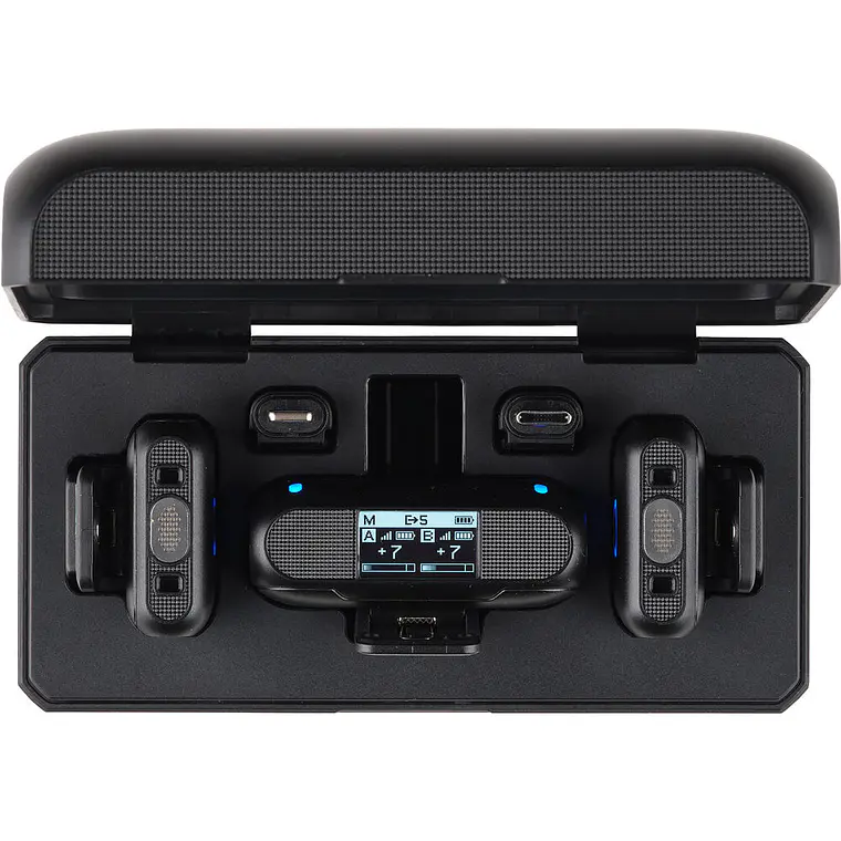 Micrófono inalámbrico Saramonic Blink500 B2+ con 2 transmisores y receptor 5