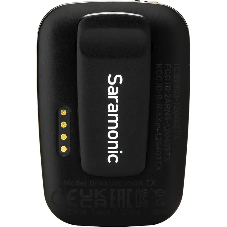 Micrófono inalámbrico Saramonic Blink 500 ProX B2 con 2 transmisores y receptor 7