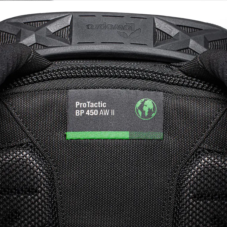 Mochila para cámara y portátil Lowepro ProTactic BP 450 AW II Negra 7