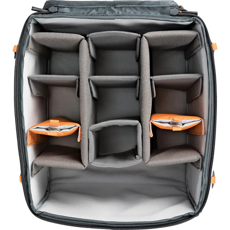 Mochila Lowepro Powder Backpack 500 AW Gris/Naranja 8
