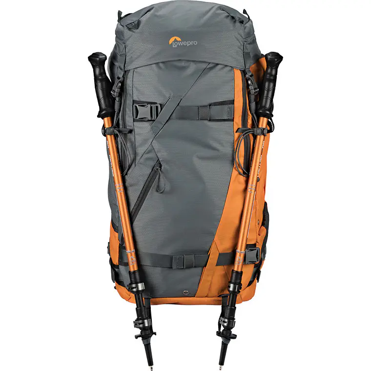 Mochila Lowepro Powder Backpack 500 AW Gris/Naranja 13
