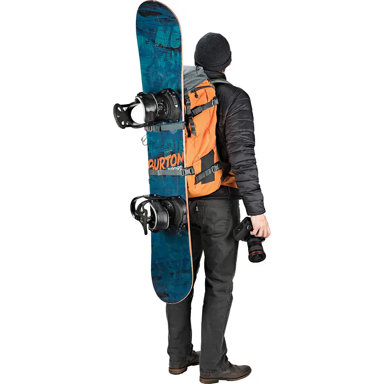 Mochila Lowepro Powder Backpack 500 AW Gris/Naranja 15