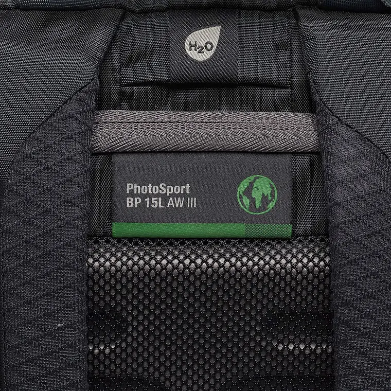 Mochila para cámara Lowepro PhotoSport Outdoor BP 15L AW III Gris/Negro 3