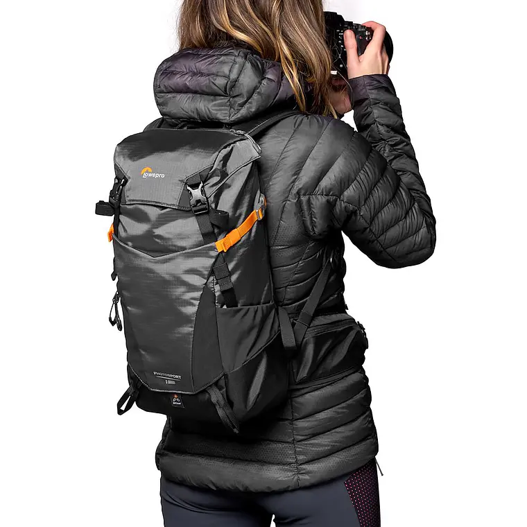 Mochila para cámara Lowepro PhotoSport Outdoor BP 15L AW III Gris/Negro 2