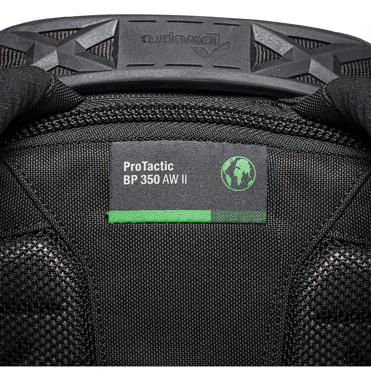 Mochila para cámara y portátil Lowepro ProTactic BP 350 AW II Negra 7