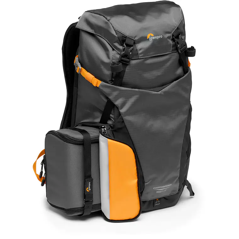 Mochila para cámara Lowepro PhotoSport BP 24L AW III Gris/Negro 7