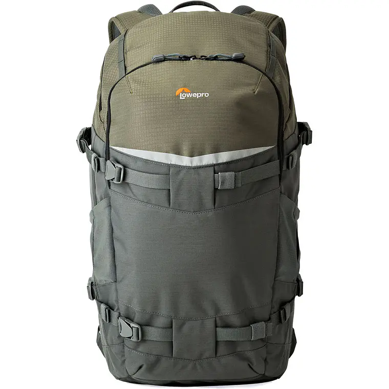 Mochila para cámara Lowepro Flipside Trek BP 450 AW Gris/Verde Oscuro 1