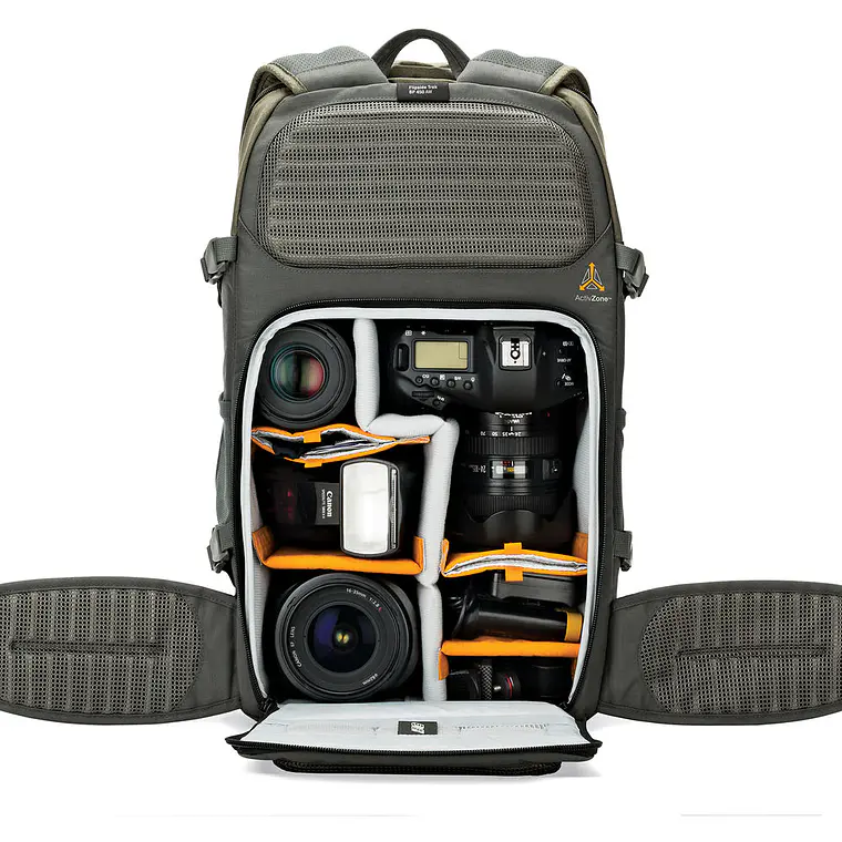 Mochila para cámara Lowepro Flipside Trek BP 450 AW Gris/Verde Oscuro 6