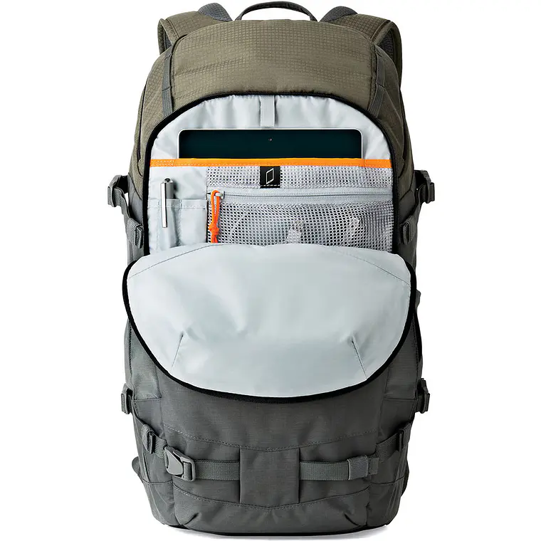 Mochila para cámara Lowepro Flipside Trek BP 450 AW Gris/Verde Oscuro 9
