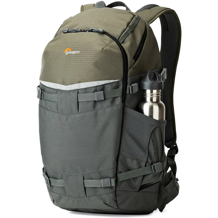 Mochila para cámara Lowepro Flipside Trek BP 450 AW Gris/Verde Oscuro 11