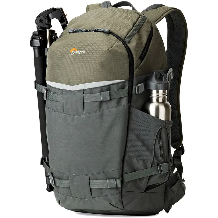 Mochila para cámara Lowepro Flipside Trek BP 450 AW Gris/Verde Oscuro 12