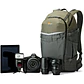 Mochila para cámara Lowepro Flipside Trek BP 450 AW Gris/Verde Oscuro - Miniatura 14