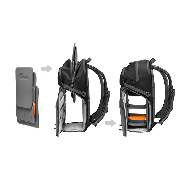 Mochila para cámara Lowepro Photo Active BP 300 AW Azul/Negro 4