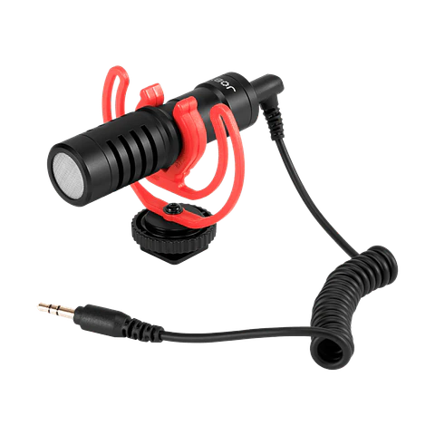 Micrófono direccional Joby Wavo Mobile para smartphones y cámaras.