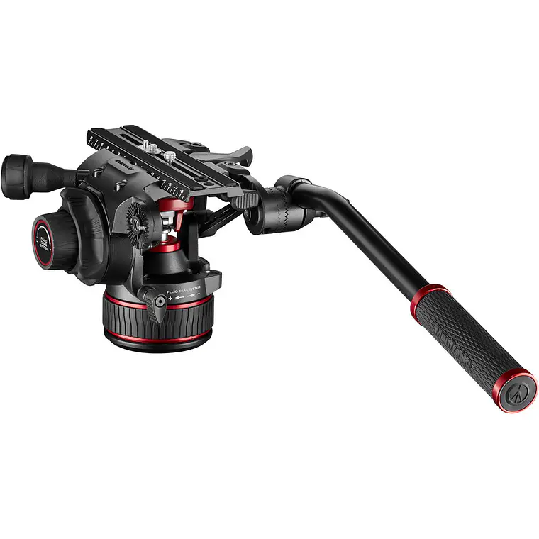 Trípode Manfrotto Nitrotech 612 con patas dobles de aluminio y esparcidor medio 3