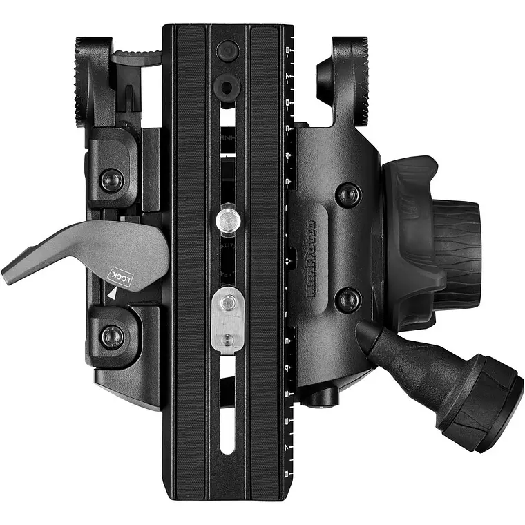 Trípode Manfrotto Nitrotech 612 con patas dobles de aluminio y esparcidor medio 9