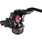 Trípode Manfrotto Nitrotech 612 con patas dobles de aluminio y esparcidor medio - Miniatura 10
