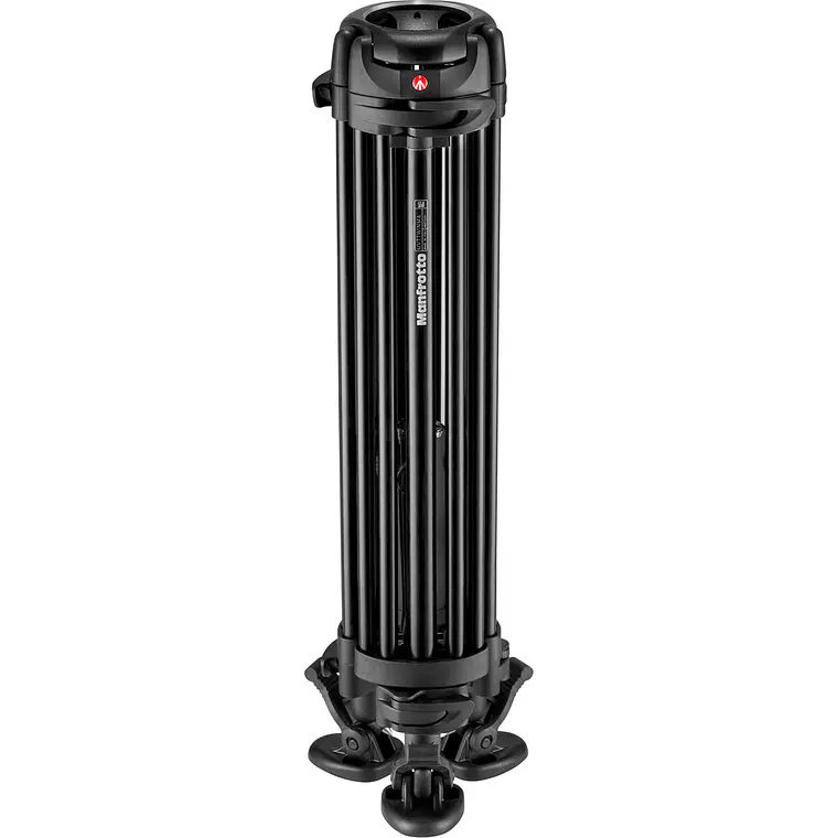 Trípode Manfrotto Nitrotech 612 con patas dobles de aluminio y esparcidor medio 17