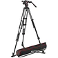 Trípode Manfrotto Nitrotech 608 con patas dobles de aluminio y esparcidor de suelo - Miniatura 1