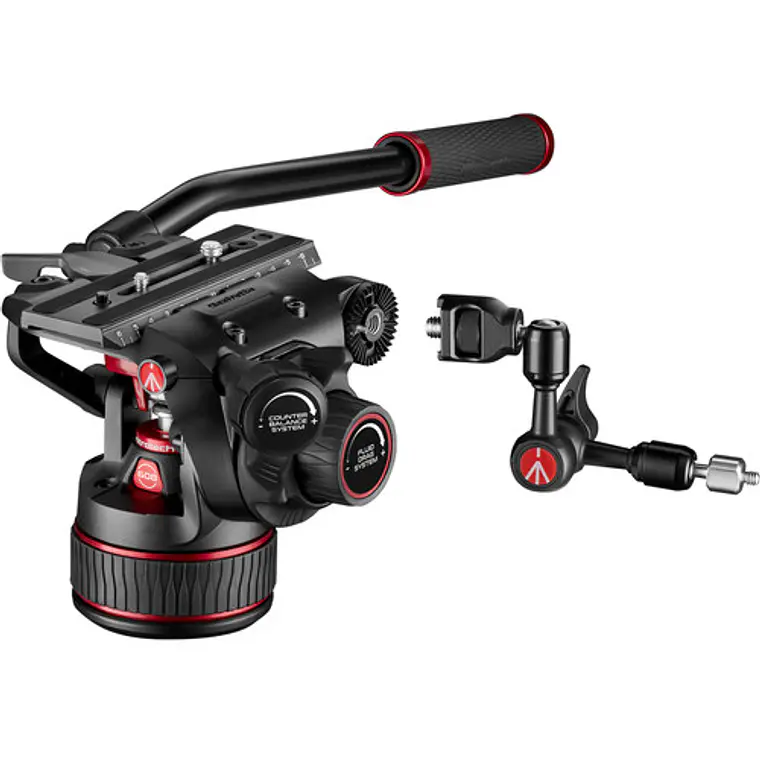 Cabeza de video fluida Manfrotto Nitrotech 608 9