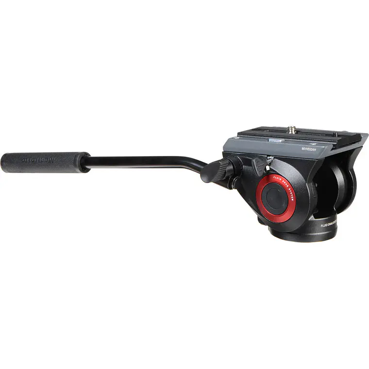  trípode de aluminio 190X Manfrotto con cabezal fluido 500 3