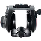  trípode de aluminio 190X Manfrotto con cabezal fluido 500 - Miniatura 8