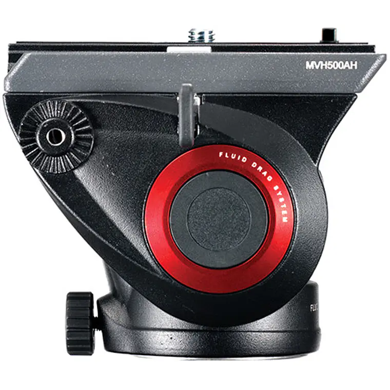 trípode de aluminio 190X Manfrotto con cabezal fluido 500 9