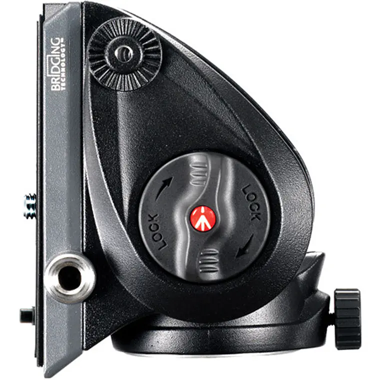  trípode de aluminio 190X Manfrotto con cabezal fluido 500 12