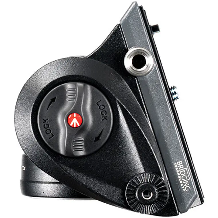  trípode de aluminio 190X Manfrotto con cabezal fluido 500 13